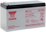 YUASA 12V 7Ah zselés biztonságtechnikai, riasztórendszer akkumulátor, riasztó akku